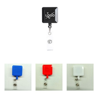 Retractable Badge Reel with Clip