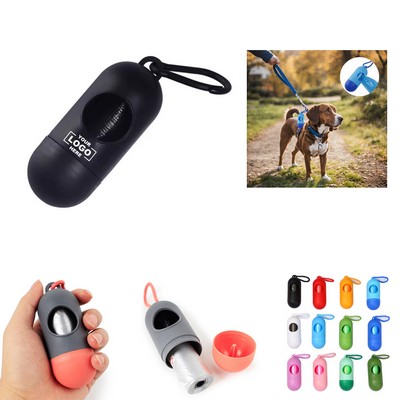 Portable Pet Poop Bag Capsule Case
