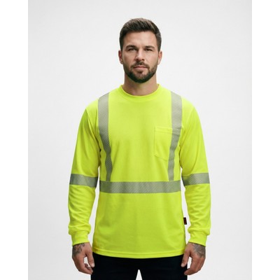 Forge FR MFRHVST-1 MEN'S FR HI-VIS T-SHIRT WITH TAPING