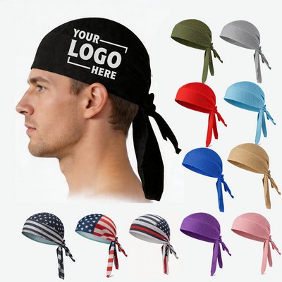 Customized Multicolor Cooling Tie-Back Skull Cap