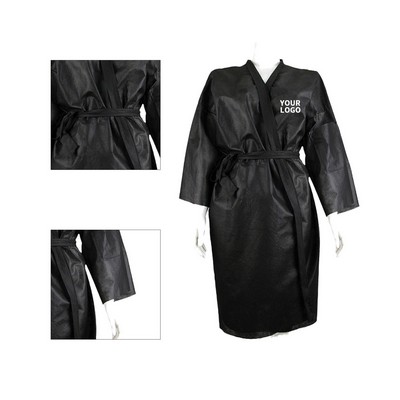 Disposable Non-Woven Spa Bathrobe