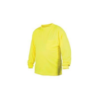 Pyramex RLTS31NS Series Non-Rated Hi-Vis Long Sleeve T-Shirt