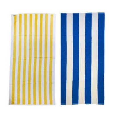 Cotton Cabana Stripe Beach Towels