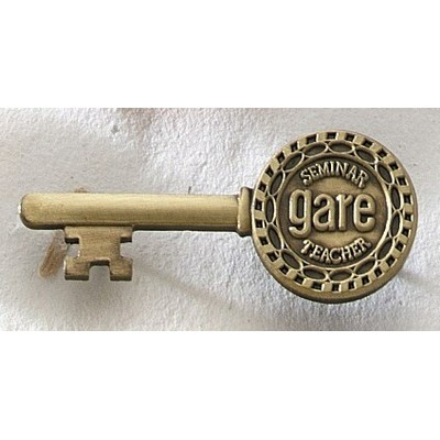 Economical Antique finish Iron Lapel Pin (Up to 3/4")