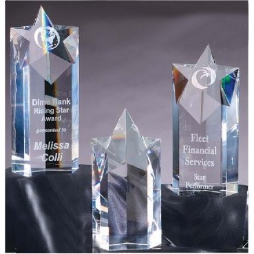 Star Pentagon Block Award - Medium