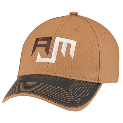 Weathered Polycotton/Duck Canvas Cap
