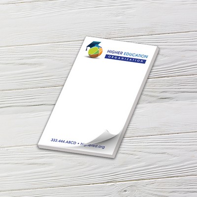 Full-Color Notepads - 100 Sheets (3" x 5")