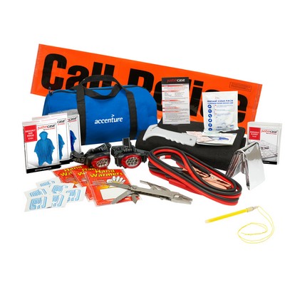 Family Travel Auto Safety Kit (17 pieces)
