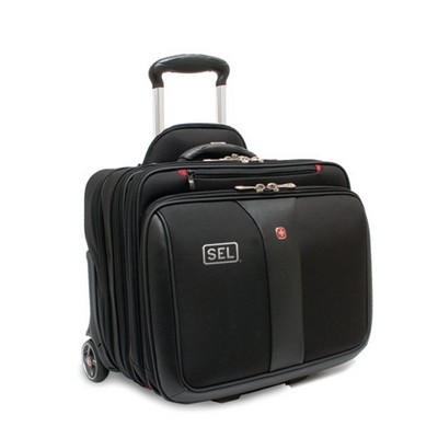 Swiss Army® Patriot 2-piece Business set with Comp-u-Roller and Matching 15.4" Laptop Case