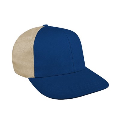 Twill Snapback Prostyle Hat w/ Contrasting Back Panels