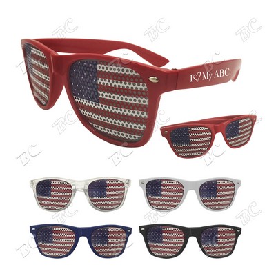America 250 American Flag Lens Sunglasses