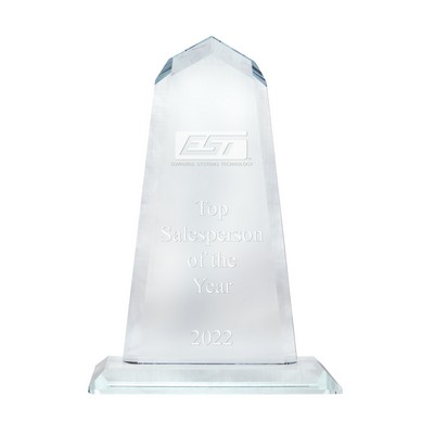 12" Pinnacle Award Clear