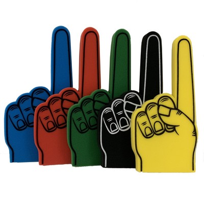 16" Foam Finger - 0.8" Thick Foam