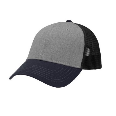 Sportsman™ Heather Mesh Back Trucker Traditional Fit (Embroidered)