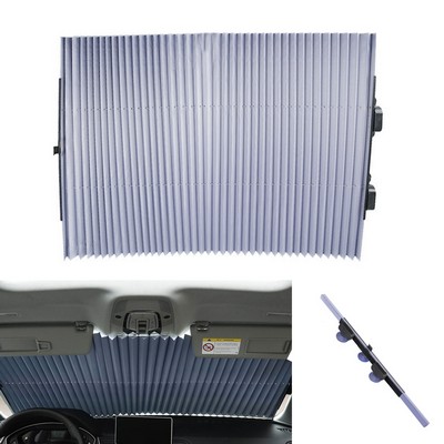 Retractable Windshield Sun Shade For Car