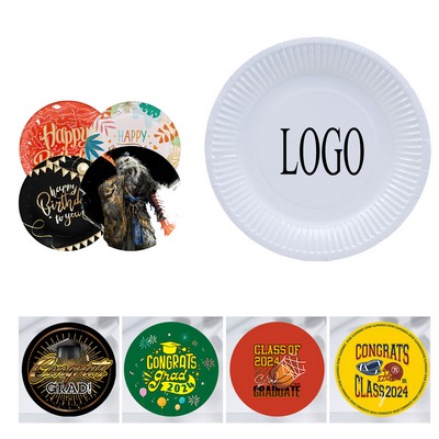 9" Custom Paper Plate