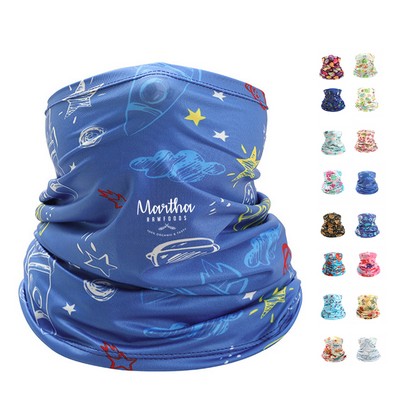 Single Layer Lycra Full Color Tube Neck Gaiter