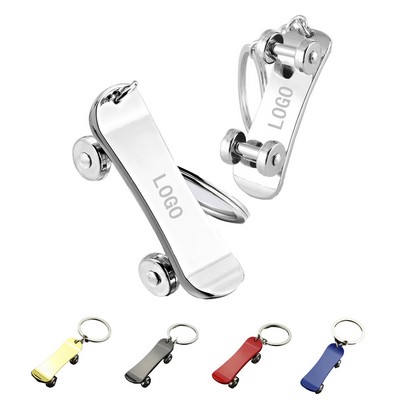 Skateboard Keychain