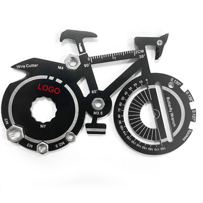 20-in-1 Bicycle Flat Wallet Multitool Card