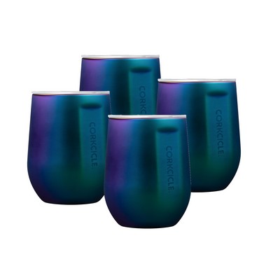 Corkcicle 12 Oz. Stemless Wine Cup - Dragonfly, 4 Pack