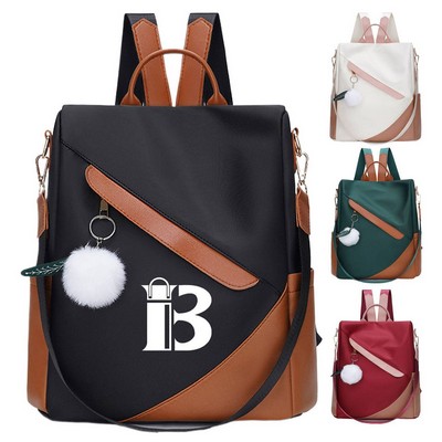 Lightweight Waterproof Oxford Backpack w/ Large Capacity