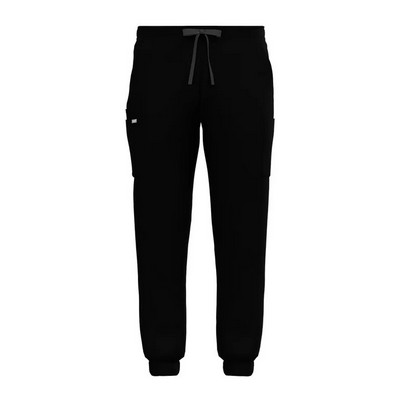 Vel Endeavor Men's 6-Pocket Double Cargo Pocket Jogger Scrub Pants