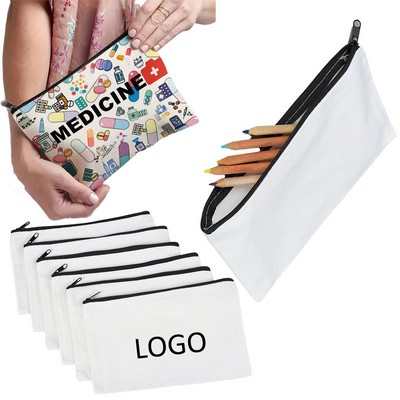 Makeup Canvas Pouch