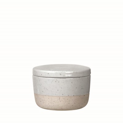 Blomus Sablo Cloud WhiteCeramic Stoneware Sugar Bowl