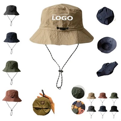 Foldable Fisherman'S Hat Lightweight Polyester