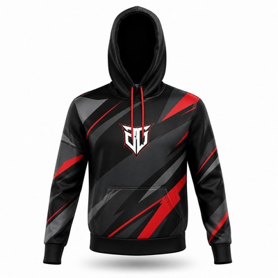 Unisex Lightweight Cropped Hoodie Sublimated