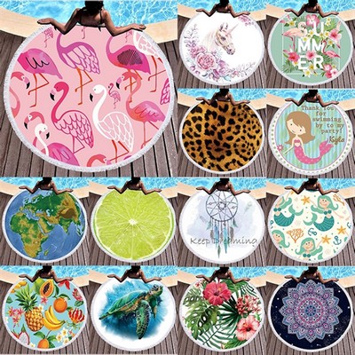 Round Beach Towel