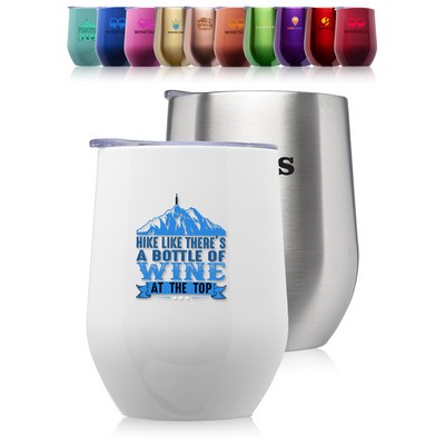 11 oz Largo Stemless Wine Glass with Lid