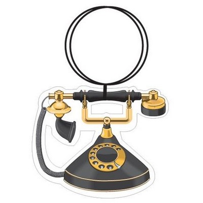 Old Fashion Telephone Executive Key Chain w/Mirrored Back (4 Square Inch)