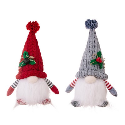 Christmas Light Up Gnome Rudolph Figurine