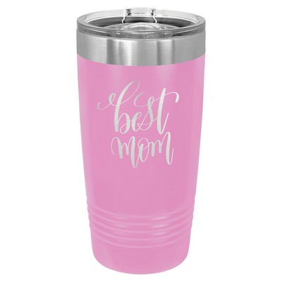 Polar Camel 20 oz. Light Purple Ringneck Tumbler with Slider Lid