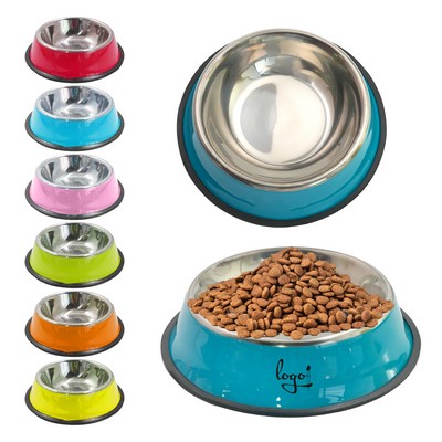 10" Stainless Steel Pet Bowl