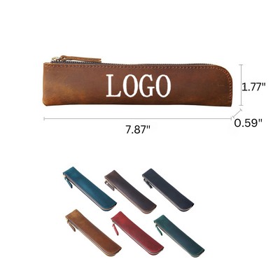 Classic Leather Pencil Case