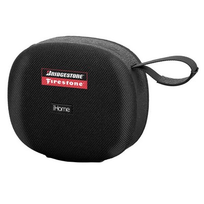 IHome Splash Resistant Bluetooth Speaker with FM Radio
