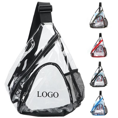 Clear PVC Sling Bag
