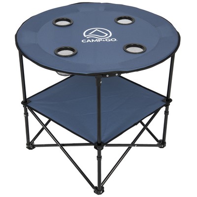 28" Round Fabric Table Steel