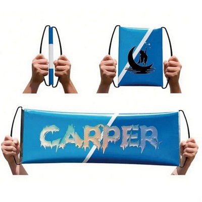Retractable Hand Held Flag