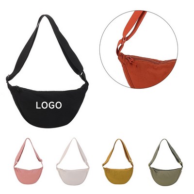 Trendy Nylon Dumpling Bag