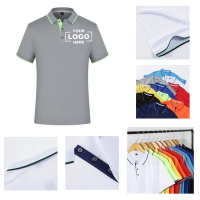 Breathable Cotton Summer Polo Shirt
