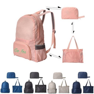 3-in-1 Dual-Purpose Foldable Backpack