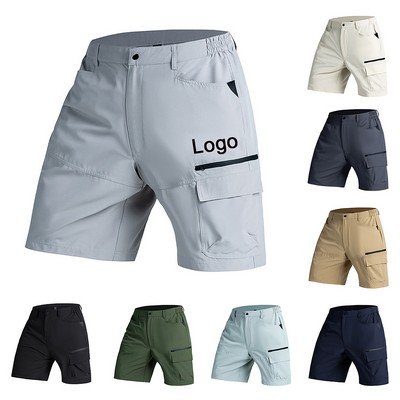 Men's Casual Multi-Pocket Quick Dry Summer Loose Thin Shorts