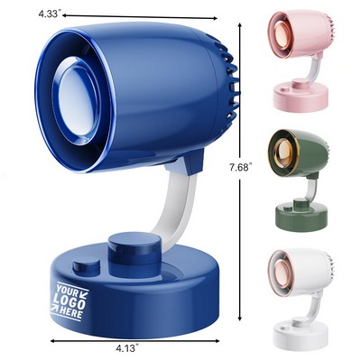Portable Small Aroma Desk Fan