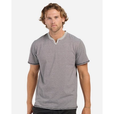 Boxercraft Men's Striped V-Notch T-Shirt - BM2401