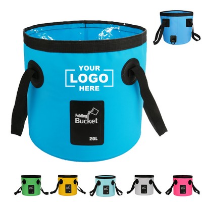 12L Foldable Portable Water Bucket