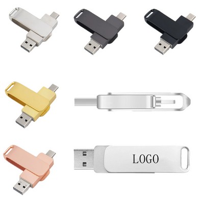 64GB Dual Interface USB Flash Drive