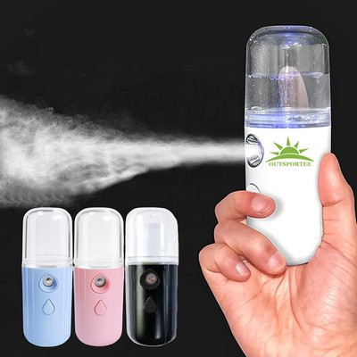 Portable Mini Facial Mister USB Rechargeable Pocket Sprayer